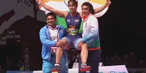 ஆசிய போட்டியில் தங்கம் வென்றார் இந்திய வீராங்கனை!