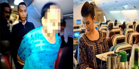 ஆபாசப்படம் பார்த்து விமான பணிப்பெண்களிடம் சில்மிஷம் - இளைஞர் கைது!