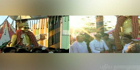 எம்.ஜி.ஆர். சிலையை திறந்து வைத்தார் ரஜினி