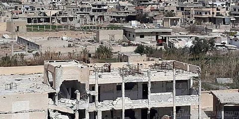 சிரியாவில் மீண்டும் வான்வெளி தாக்குதல்: 34 பேர் பலி