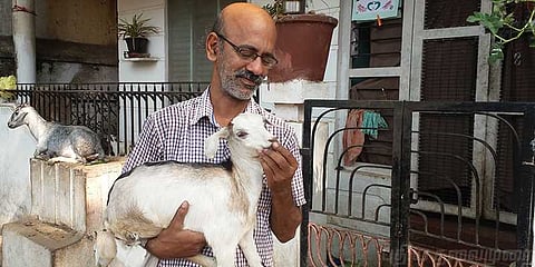 ஆடுகளின் நண்பனாக வலம் வரும் திருவாரூர் வாசு