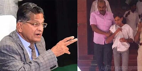 கத்தியால் குத்தப்பட்ட லஞ்ச ஒழிப்பு நீதிபதி: பின்னணி?