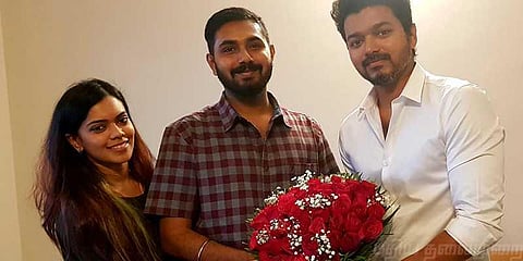 பார்த்திபன் மகளுக்கு விஜய் சர்ப்ரைஸ் வாழ்த்து!