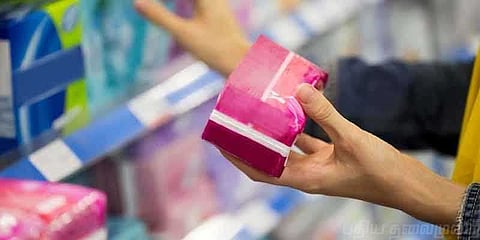 சானிடரி நாப்கின் கொடுக்கும் இயந்திரம்