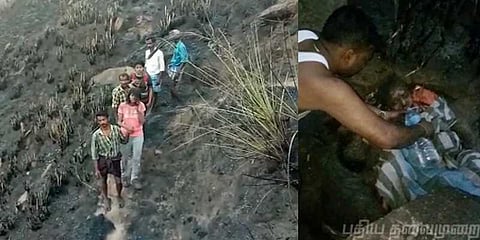 காட்டுத் தீயில் 36பேர் சிக்கியது எப்படி?