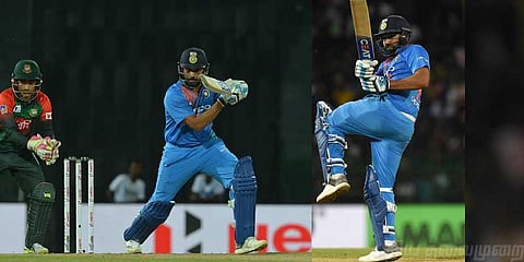 டி20 கிரிக்கெட்: அதிக சிக்ஸர் அடித்து ரோகித் சாதனை