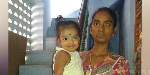 8 மாத குழந்தையோடு நெருப்பில் கருகிய இளம்பெண்..! சந்தேக புத்தியால் கணவர் கொடூரம்..!