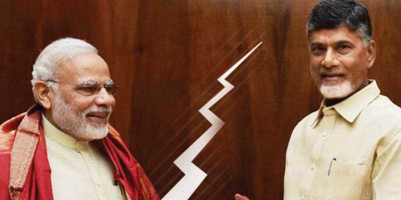 பாஜக கூட்டணியில் இருந்து விலகியது தெலுங்கு தேசம் ! - சந்திரபாபு நாயுடு முடிவு