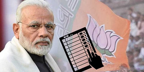 மோடியைக் கை கழுவிவிட்டதா மின்னணு வாக்குப் பதிவு இயந்திரம்?