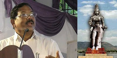 தமிழ்த் தாய்க்கு இந்த ஆண்டே சிலை: மாஃபா பாண்டியராஜன்