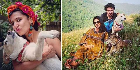 செல்லப் பிராணிகளுடன் இந்தியாவை சுற்றும் டெல்லி பெண்