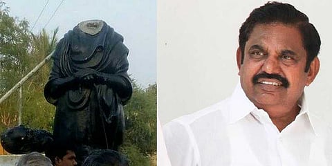 பெரியார் சிலை உடைப்புக்கு முதலமைச்சர் விளக்கம்