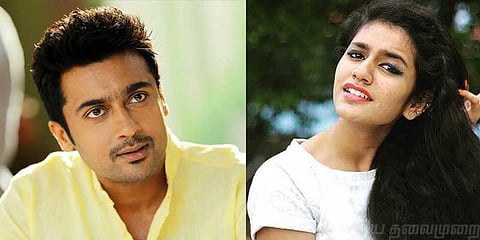 சூர்யாவின் அடுத்த படத்தில் ப்ரியா வாரியர் ஜோடியா?