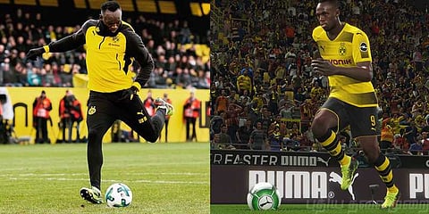 கால்பந்து களத்திலும் கலக்க வேண்டும்: போல்ட்