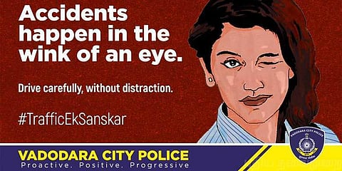 ட்ராஃபிக் போலீஸ் விளம்பரத்தில் கண் அடித்த ப்ரியா வாரியர்