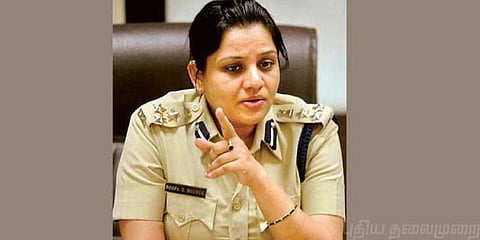 மனசாட்சி இடம் தரவில்லை: விருதை மறுத்த டி.ஐ.ஜி.ரூபா