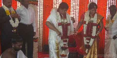 டெல்லியில் நடைபெற்ற சசிகலா புஷ்பாவின் திருமணம்