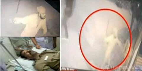 பாத்ரூமில் விழுந்து எலும்புகளை உடைத்துக்கொண்ட கும்பல்: வாழ்த்திய போலீஸ் அதிகாரி..!