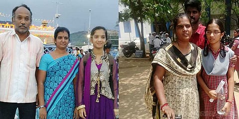 தந்தை இறந்த சோகத்தோடு கண்ணீருடன் தேர்வெழுதிய மாணவி!