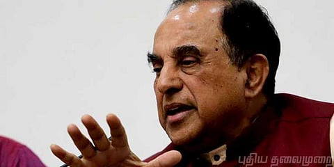 அழுது, புலம்பினாலும் காவிரி நீர் கிடைக்காது - சுப்ரமணியன் சுவாமி ட்வீட்