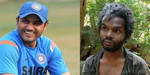 மது குடும்பத்திற்கு சேவாக் நிதியுதவி