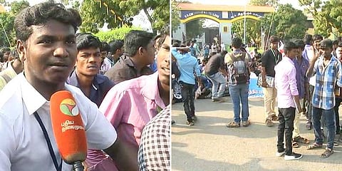 ஸ்டெர்லைட் எதிர்ப்பு: விடாமல் தொடரும் மாணவர்களின் போராட்டம்