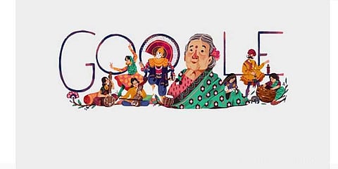 அரசியலில் தடம் பதித்த முதல் பெண்ணை கவுரவப்படுத்திய கூகுள்!