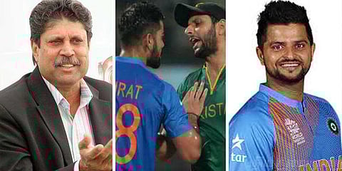 அஃப்ரிடியின் கருத்துக்கு ட்விட்டரில் நடக்கும் சண்டை: கபில்தேவ் முதல் சுரேஷ் ரெய்னா வரை