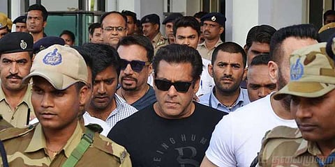 நடிகர் சல்மான் கானுக்கு 5 ஆண்டு சிறை!