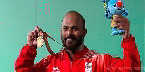 தமிழகத்தின் 'வைரம்' இந்தியாவின் 'தங்கம்' சதீஷ் குமார் !