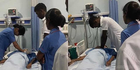 நடந்து சென்ற பெண் பிணமாக திரும்பினார்: தனியார் மருத்துவமனை மீது புகார்..!