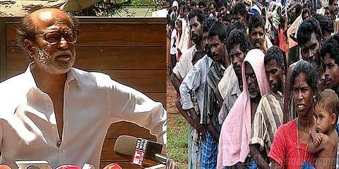 ‘தமிழர் தமிழர்னு சொல்றாங்க குடியுரிமை கொடுக்கல’ ரஜினி ஆதங்கம்!