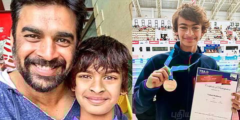 மாதவன் மகன் வென்ற முதல் சர்வதேச விருது