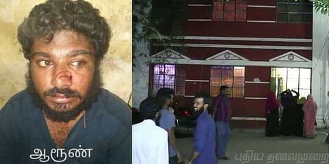 ‘என்னை விடுங்கனு அழுத குழந்தை’ - இளைஞரை உதைத்த மக்கள்