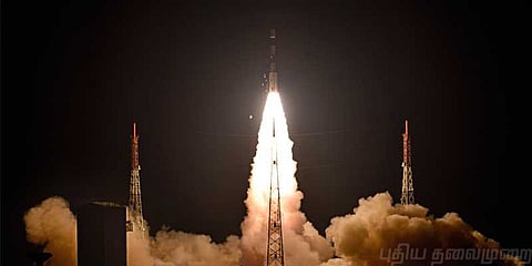 வெற்றிகரமாக விண்ணில் பாய்ந்த பிஎஸ்எல்வி-சி41 ராக்கெட்