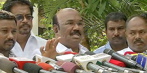 கருப்பு நெருப்பை முதலில் பற்ற வைத்தது யார்?: அமைச்சர் ஜெயக்குமார் சூசகம்