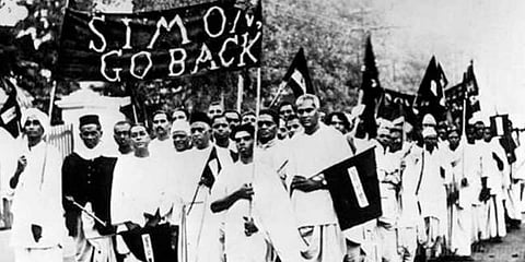 காந்தி காலத்தில் இருந்து தொடங்கிய கருப்புக் கொடி போராட்டம்: ஒரு கோபேக் ஸ்டோரி