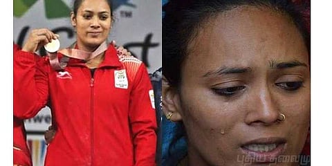 காமன்வெல்த்தில் தங்கம் வென்ற வீராங்கனை மீது தாக்குதல்!