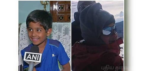 கிளிமன்ஜாரோவில் ஏறி ஐதராபாத் சிறுவன் சாதனை!