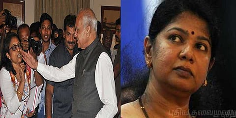 பெண் பத்திரிக்கையாளரை அனுமதி இல்லாமல் தொடுவதா..? - கனிமொழி