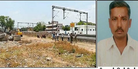 பொக்லைன் மணல் கொட்டியதால் உயிரிழந்த ஆட்டோ டிரைவர்