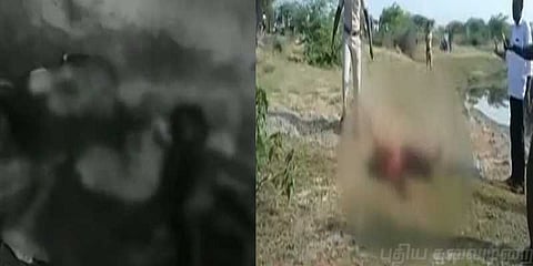 மகள் - மகனை கழுத்தறுத்து படுகொலை செய்த தந்தை