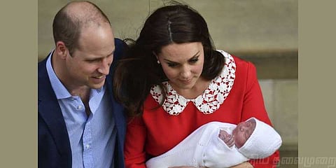 பிரிட்டன் இளவரசர்- கேத் தம்பதிக்கு 3-வது குழந்தை: தாயும், சேயும் நலம்