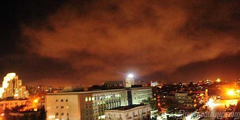 டமாஸ்கஸில் சிரியா அரசுப்படை தாக்குதல்