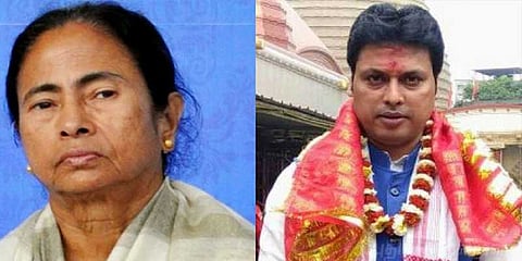 உங்கள் மூளையை சரி பாருங்கள் - மம்தா மீது திரிபுரா முதல்வர் தாக்கு