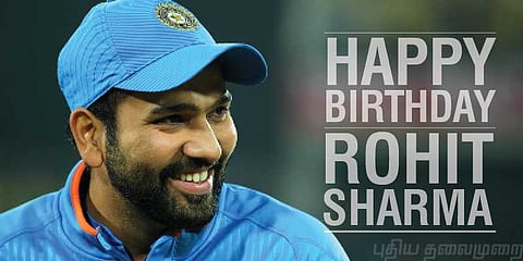 ஹிட் மேனுக்கு இன்று பிறந்த நாள் - ‘ஆஃப் ஸ்பின்னர் முதல் கேப்டன் வரை’ சுவாரஸ்ய தகவல்கள்