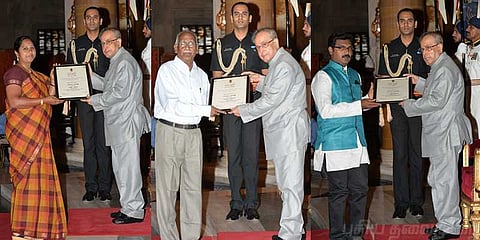 குடியரசுத்தலைவர் விருதில் தமிழ் புறக்கணிப்பு என்பது பொய் - தமிழ் வளர்ச்சித்துறை