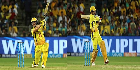 வெளுத்து வாங்கிய வாட்சன், தோனி !