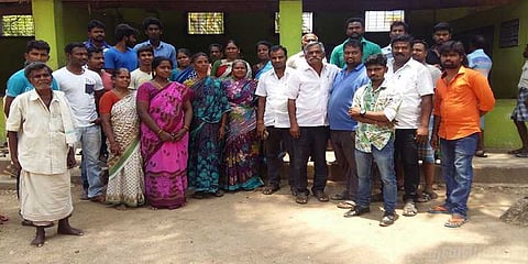 கிராம சபா கூட்டத்தை புறக்கணித்த கிராம மக்கள்