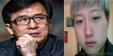 ஓரினச்சேர்க்கையால் வீதிக்கு வந்த ஜாக்கிசான் மகள்